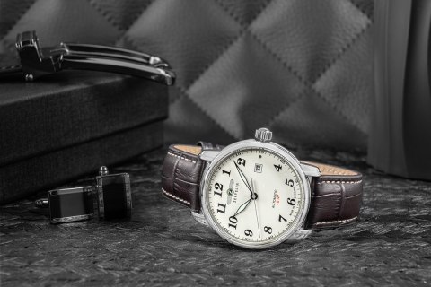 Zegarek Męski ZEPPELIN Automatic LZ 127 7656-5 + BOX Zegarek Męski ZEPPELIN Automatic LZ 127 7656-5 + BOX