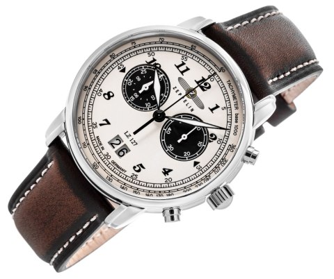 Zegarek Męski ZEPPELIN Graf Chronograph LZ 127 + BOX Zegarek Męski ZEPPELIN Graf Chronograph LZ 127 + BOX
