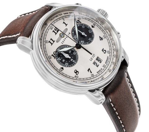 Zegarek Męski ZEPPELIN Graf Chronograph LZ 127 + BOX Zegarek Męski ZEPPELIN Graf Chronograph LZ 127 + BOX