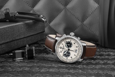 Zegarek Męski ZEPPELIN Graf Chronograph LZ 127 + BOX Zegarek Męski ZEPPELIN Graf Chronograph LZ 127 + BOX