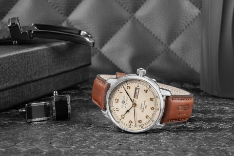 Zegarek Męski ZEPPELIN Mediterranee Automatic 9664-5 + BOX Zegarek Męski ZEPPELIN Mediterranee Automatic 9664-5 + BOX
