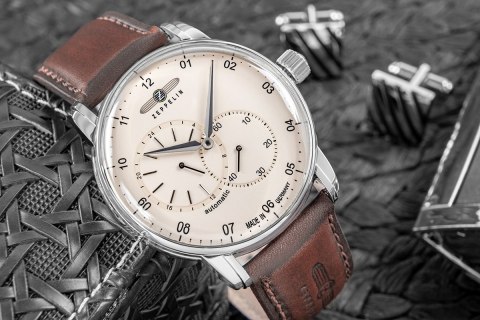 Zegarek Męski ZEPPELIN New Captain's Line Automatic 8662-5 + BOX Zegarek Męski ZEPPELIN New Captain's Line Automatic 8662-5 + BOX