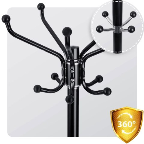 Wieszak na ubrania stojący z marmurową podstawą Massido 684100 Wieszak na ubrania stojący z marmurową podstawą Massido 684100