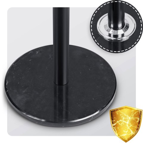 Wieszak na ubrania stojący z marmurową podstawą Massido 684100 Wieszak na ubrania stojący z marmurową podstawą Massido 684100