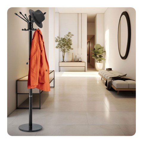 Wieszak na ubrania stojący z marmurową podstawą Massido 684300 Wieszak na ubrania stojący z marmurową podstawą Massido 684300