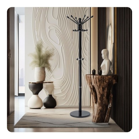 Wieszak na ubrania stojący z marmurową podstawą Massido 684300 Wieszak na ubrania stojący z marmurową podstawą Massido 684300