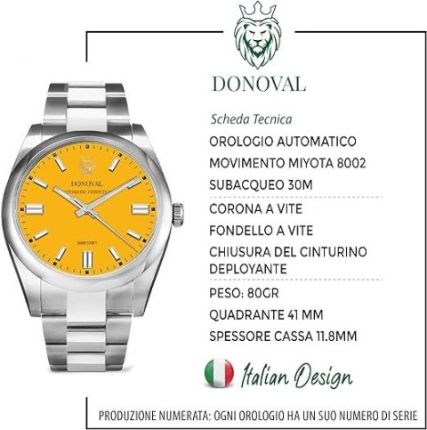 AUTOMATYCZNY ZEGAREK DONOVAL WATCHES SIMPSON + BOX DL0004 + BOX (zdo001d) AUTOMATYCZNY ZEGAREK DONOVAL WATCHES SIMPSON + BOX DL0004 + BOX (zdo001d)