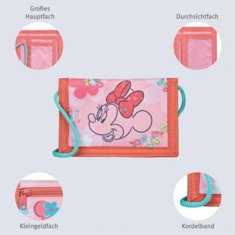 Portfel zamykany na rzep, myszka minnie Portfel zamykany na rzep, myszka minnie