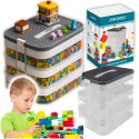 Pudełko Na Klocki- 3 Poziomy 22L Kruzzel 25757