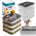 Pudełko Na Klocki- 3 Poziomy 22L Kruzzel 25757