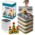 Pudełko Na Klocki- 4 Poziomy 29L Kruzzel 25758
