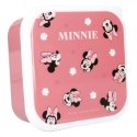 Śniadaniówka, snack box 3w1, myszka minnie, róż
