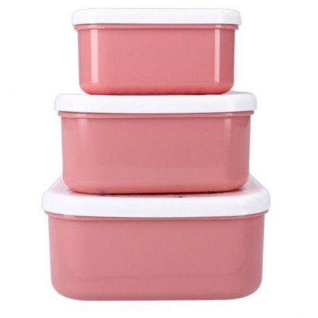 Śniadaniówka, snack box 3w1, myszka minnie, róż Śniadaniówka, snack box 3w1, myszka minnie, róż