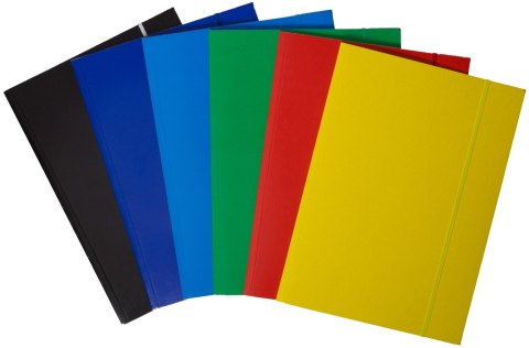 Teczka Kartonowa Lakierowana Z Gumką BANTEX A4 Granatowa Teczka Kartonowa Lakierowana Z Gumką BANTEX A4 Granatowa