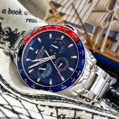 ZEGAREK MĘSKI TOMMY HILFIGER OWEN 1791968 + box ZEGAREK MĘSKI TOMMY HILFIGER OWEN 1791968 + box
