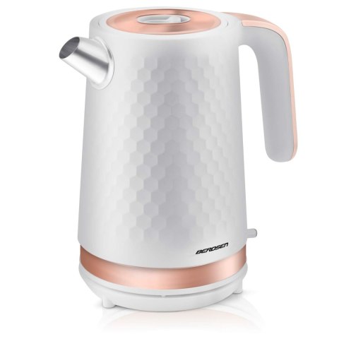 Czajnik elektryczny 1,7l Berdsen BD-705 biało-miedziany Czajnik elektryczny 1,7l Berdsen BD-705 biało-miedziany