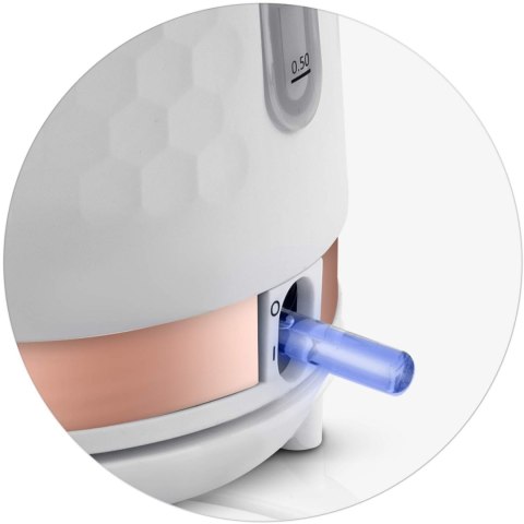 Czajnik elektryczny 1,7l Berdsen BD-705 biało-miedziany Czajnik elektryczny 1,7l Berdsen BD-705 biało-miedziany