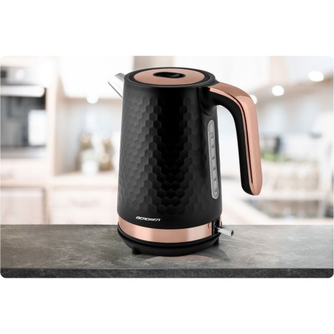 Czajnik elektryczny 1,7l Berdsen BD-705 czarno-miedziany Czajnik elektryczny 1,7l Berdsen BD-705 czarno-miedziany