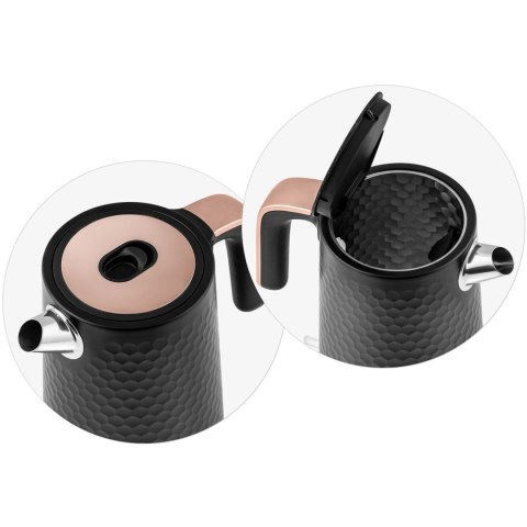 Czajnik elektryczny 1,7l Berdsen BD-705 czarno-miedziany Czajnik elektryczny 1,7l Berdsen BD-705 czarno-miedziany