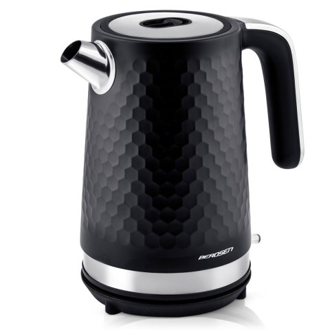 Czajnik elektryczny 1,7l Berdsen BD-705 czarno-srebrny Czajnik elektryczny 1,7l Berdsen BD-705 czarno-srebrny