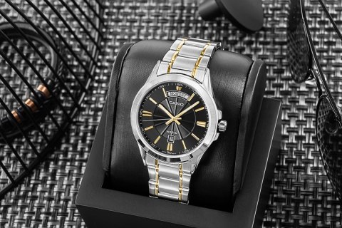 Zegarek Męski CASIO MTP-1381G-1AVDF + BOX Zegarek Męski CASIO MTP-1381G-1AVDF + BOX