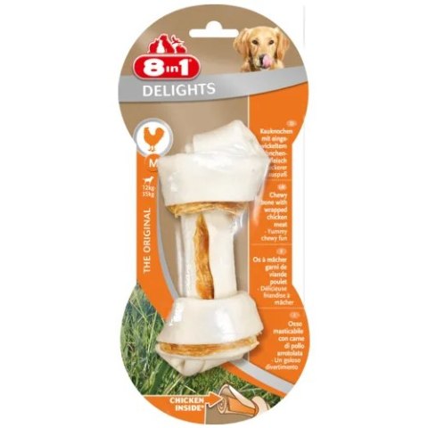 8in1 Delights Kość Do Żucia Dla Psów Kurczak M 1szt