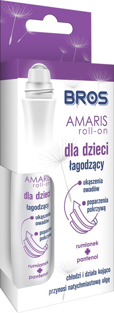 BROS - Amaris - roll-on dla dzieci łagodzący ukąszenia 15ml BROS - Amaris - roll-on dla dzieci łagodzący ukąszenia 15ml