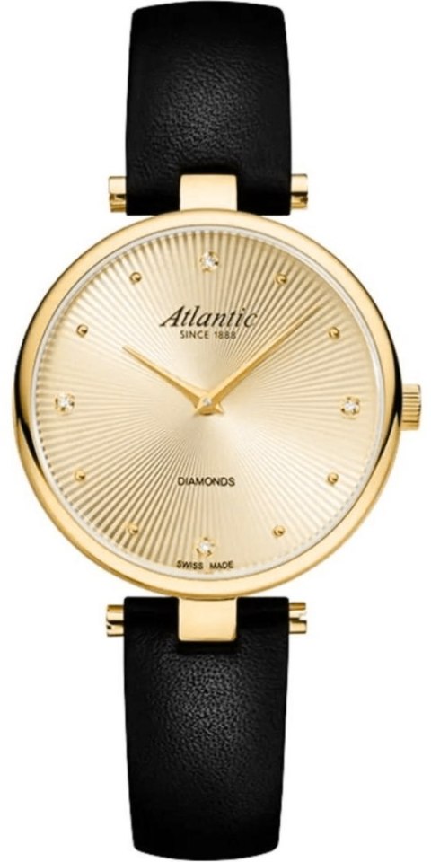 Zegarek Damski Atlantic Royal Diamonds 29044.45.37 + BOX Zegarek Damski Atlantic Royal Diamonds 29044.45.37 + BOX