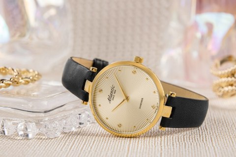 Zegarek Damski Atlantic Royal Diamonds 29044.45.37 + BOX Zegarek Damski Atlantic Royal Diamonds 29044.45.37 + BOX