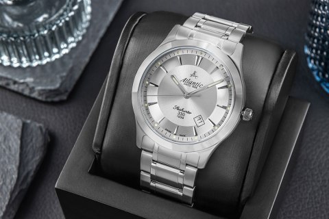 Zegarek Męski Atlantic Seahunter 71365.41.21 + BOX Zegarek Męski Atlantic Seahunter 71365.41.21 + BOX