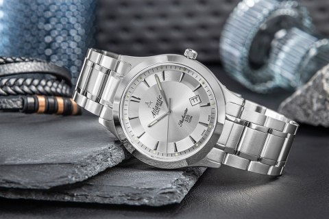 Zegarek Męski Atlantic Seahunter 71365.41.21 + BOX Zegarek Męski Atlantic Seahunter 71365.41.21 + BOX