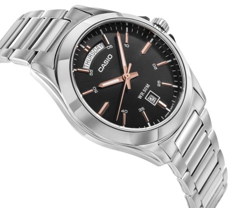 Zegarek Męski CASIO MTP-1370D-1A2VDF + BOX Zegarek Męski CASIO MTP-1370D-1A2VDF + BOX