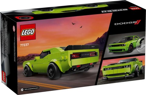 77237 - LEGO Speed Champions - Samochód sportowy Dodge Challenger SRT Hellcat 77237 - LEGO Speed Champions - Samochód sportowy Dodge Challenger SRT Hellcat