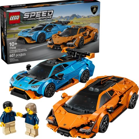 77238 - LEGO Speed Champions - Lamborghini Revuelto i Huracán STO 77238 - LEGO Speed Champions - Lamborghini Revuelto i Huracán STO