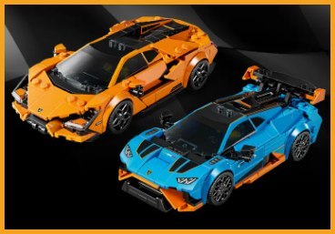 77238 - LEGO Speed Champions - Lamborghini Revuelto i Huracán STO 77238 - LEGO Speed Champions - Lamborghini Revuelto i Huracán STO