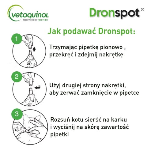 Bayer Dronspot Krople Na Robaki I Pasożyty 2x0,35ml Bayer Dronspot Krople Na Robaki I Pasożyty 2x0,35ml