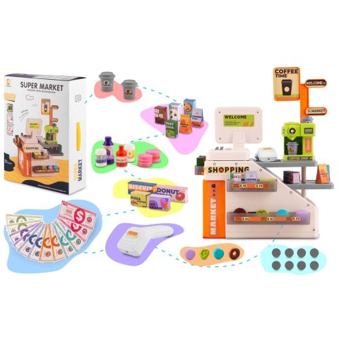 Interaktywna zabawka kasa sklepowa RK-822 Ricokids Interaktywna zabawka kasa sklepowa RK-822 Ricokids