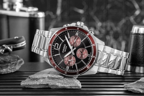 Zegarek Męski CASIO MTP-1374D-5AVDF + BOX Zegarek Męski CASIO MTP-1374D-5AVDF + BOX