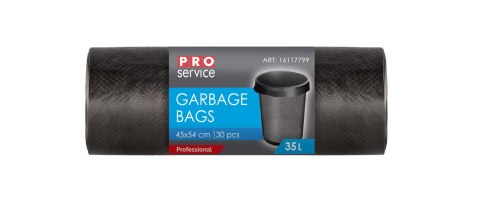 Worki Na Śmieci PRO 45x54 Czarne HD 35L 30 szt. Worki Na Śmieci PRO 45x54 Czarne HD 35L 30 szt.