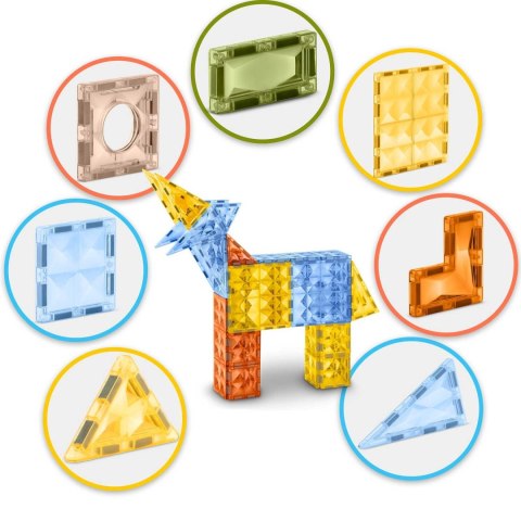 Klocki magnetyczne RK-766 Ricokids Klocki magnetyczne RK-766 Ricokids