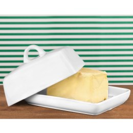 MASELNICZKA CERAMICZNA BIAŁA MASELNICA POJEMNIK NA MASŁO ORION 150500