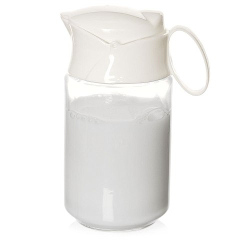 MLECZNIK SZKLANY Z UCHWYTEM DZBANUSZEK DZBANEK NA MLEKO 235ML ORION 155302 MLECZNIK SZKLANY Z UCHWYTEM DZBANUSZEK DZBANEK NA MLEKO 235ML ORION 155302