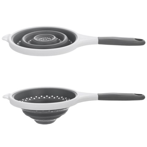 SITKO KUCHENNE SILIKONOWE SKŁADANE DURSZLAK SITO CEDZAK KEMP 25.5CM ORION 124472 SITKO KUCHENNE SILIKONOWE SKŁADANE DURSZLAK SITO CEDZAK KEMP 25.5CM ORION 124472