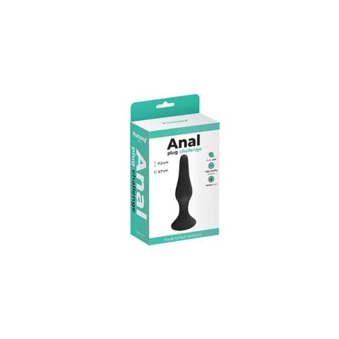ANAL PLUG Black medium ANAL PLUG Black medium