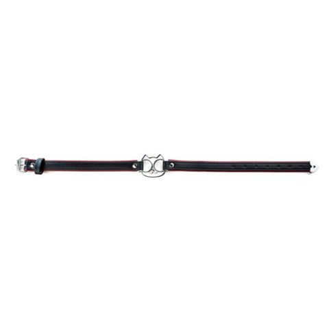 Adjustable collar with cat face. Adjustable collar with cat face.