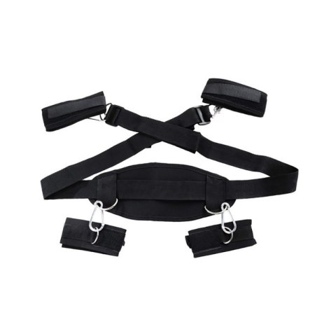 Adjustable neck, wrist and ankle straps Adjustable neck, wrist and ankle straps