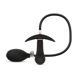 Anal Collection - Inflatable Butt Plug with Pump 8 cm - Black