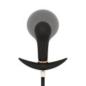 Anal Collection - Inflatable Butt Plug with Pump 8 cm - Black