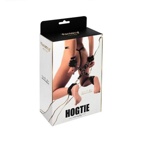 Black hogtie with comfy wrist and ankle cuffs Black hogtie with comfy wrist and ankle cuffs