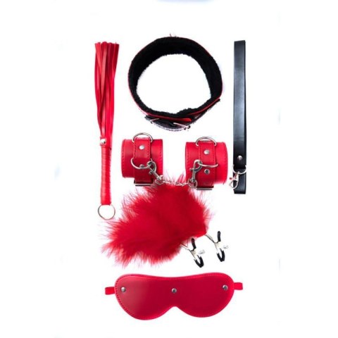 Bondage Set consists of 5 BDSM pieces Bondage Set consists of 5 BDSM pieces